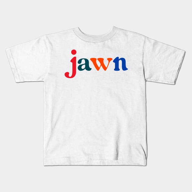 Philly Jawn Kids T-Shirt by Yesterday Collection